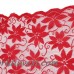 Navidad tela de vidrio suave mantel encaje rojo SALA DE NAVIDAD diseño de la decoración del Partido de la boda de la flor ali-87336786
